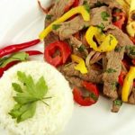 Comida peruana : Lomo saltado – Receta